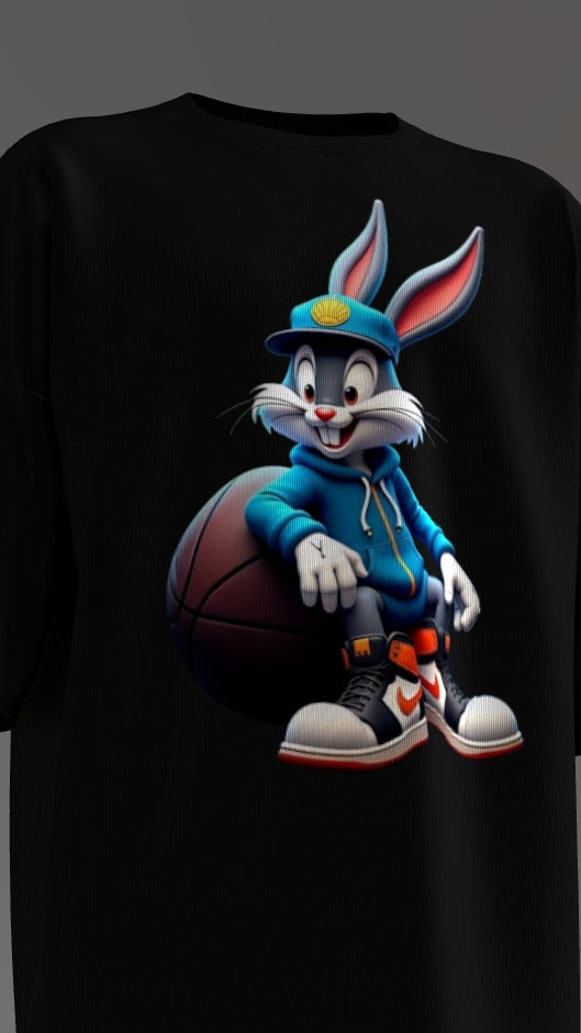 BUNNY PRINT TSHIRT