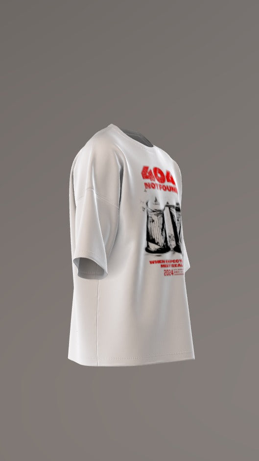 404 NOT FOUND PRINT TSHIRT