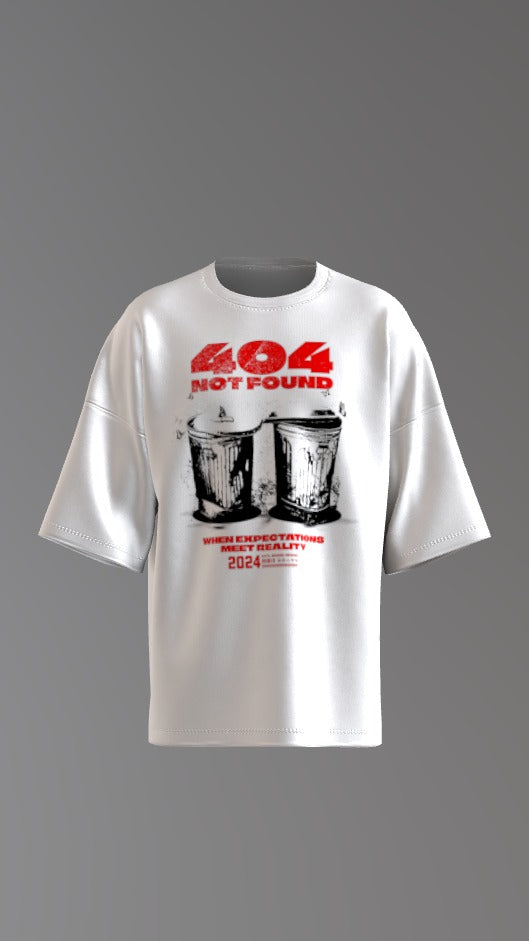 404 NOT FOUND PRINT TSHIRT